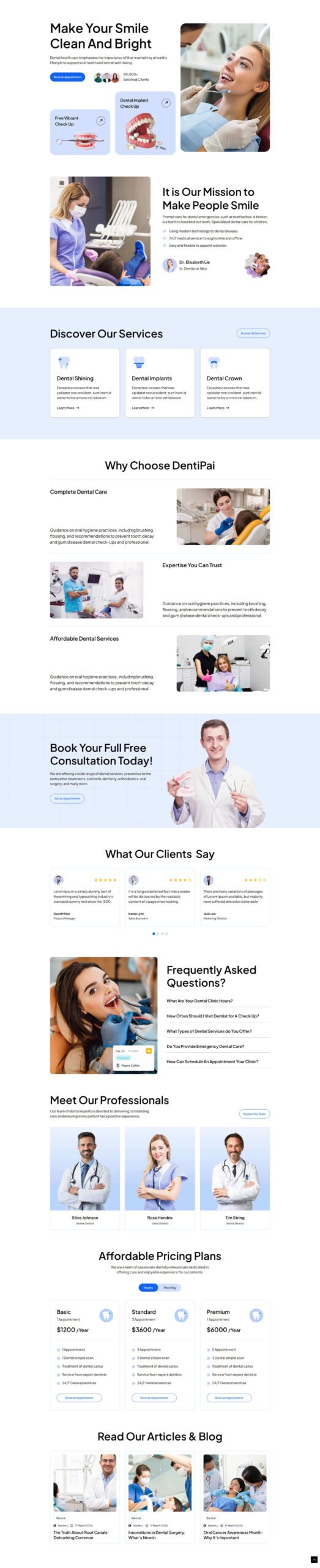 Dentipai Medical Template